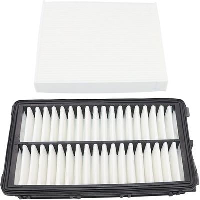 Air Filter & Cabin Air Filter Combo Set For Hyundai Santa Fe Tucson 2.5L 2021-23