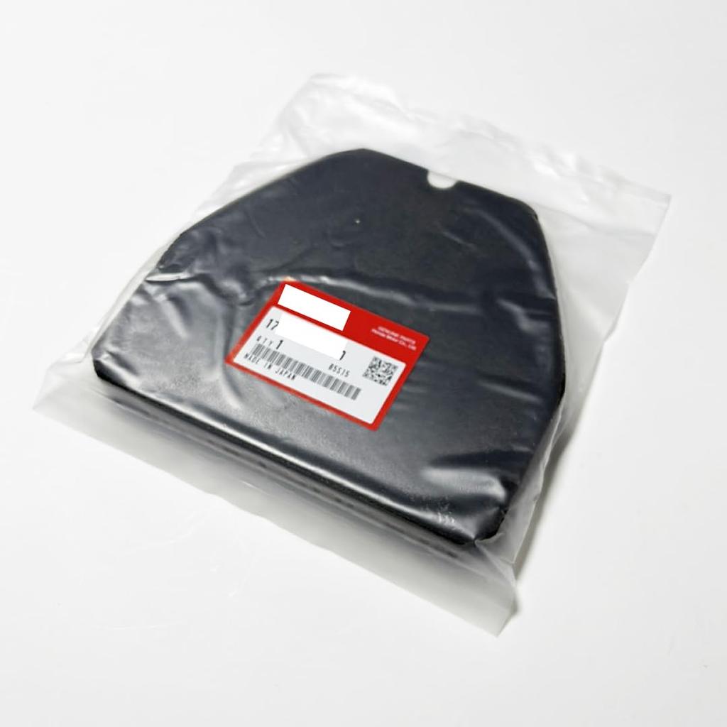 Genuine Honda air cleaner element for and Reliable genuine Honda parts from the Bubble Air Hawk Hawk CB250T, CB250N, CB400T, CB400N. manufacturer.
