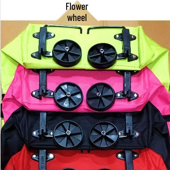 

Складаний візок для покупок на колесах з можливістю персоналізації логотипом