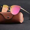 Stylish Steampunk Vintage Cat Eye Polarized Sunglasses For Fashionable Ladies