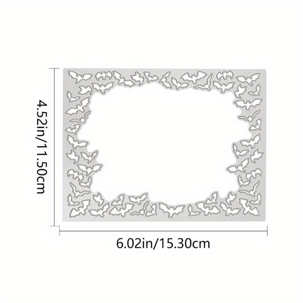 Metal Cutting Dies for Scrapbooking DIY Halloween Decoration with Cartoon Bat Shape