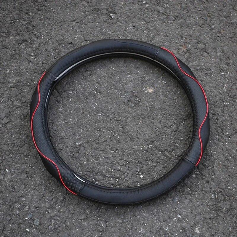 My Good Car Leather Car Steering Wheel Protection Cover Steering Covers For Jeep Compass 2016 2017 Renegade 2015 2016 2017 Car