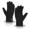 Cozy Unisex Alpaca Wool Touchscreen Gloves - Soft, Warm, and Stylish for Winter - Perfect for Office, Travel, Cycling