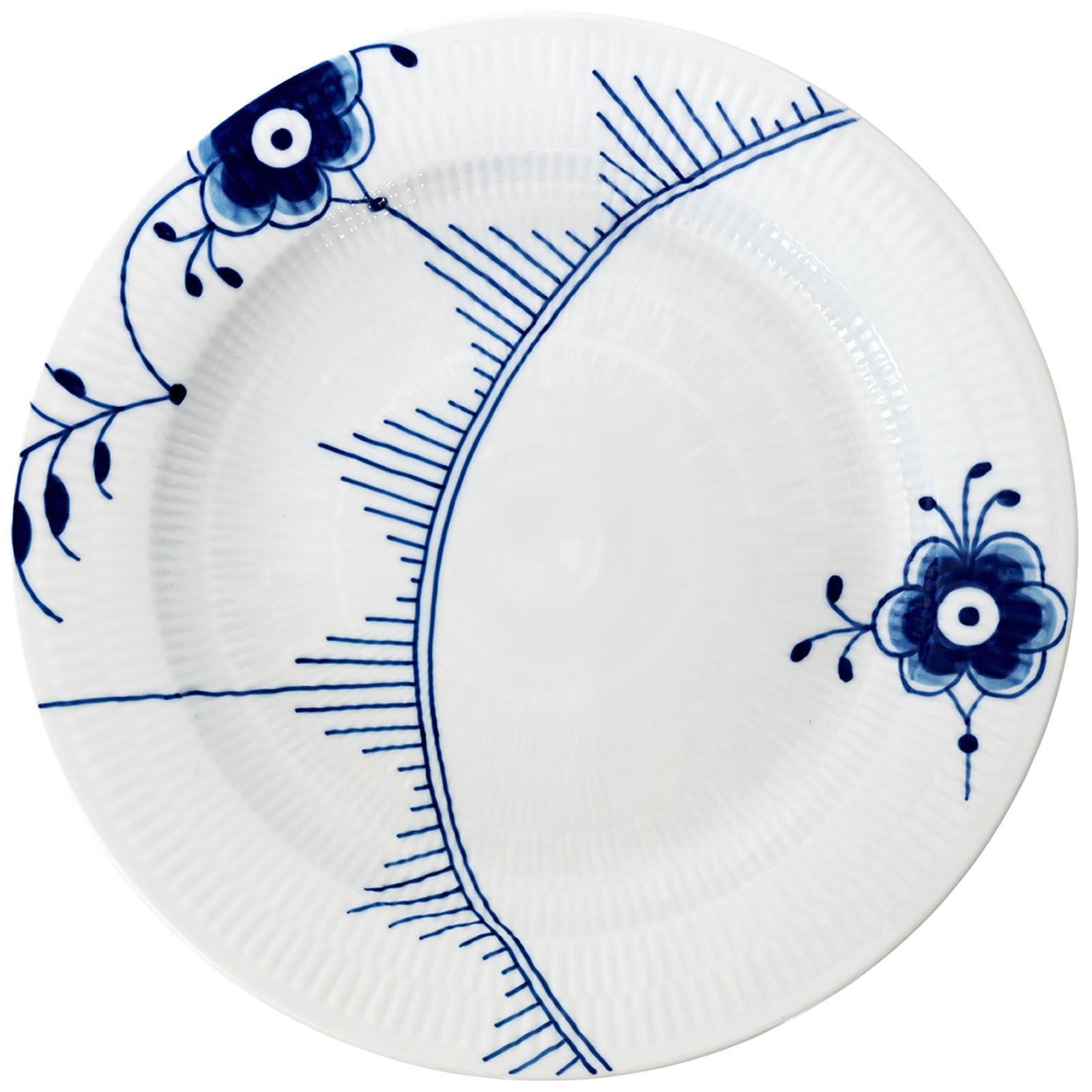 

[Officially Imported] Royal Copenhagen Blue Fluted Mega Round Dish, 33cm, 1066675