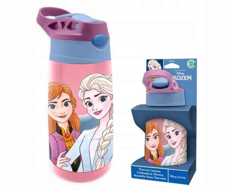 Super Merchant Thermosflasche Die Eiskönigin Frozen Trinkflasche 400 Ml Edelstahl