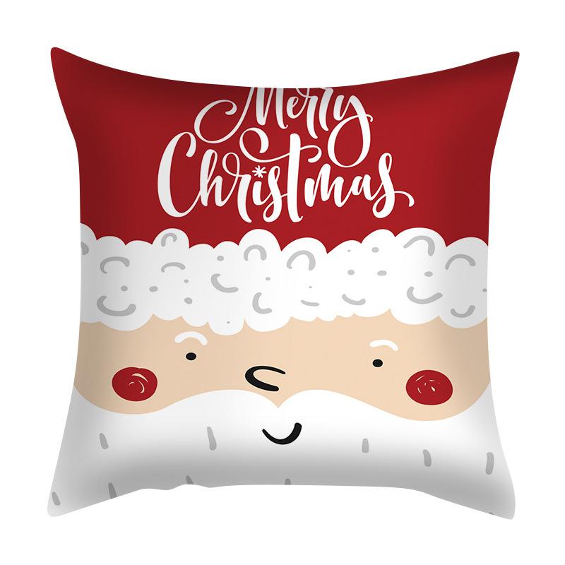 Cartoon Pillowcases Christmas Nordic Cross-border Special for Living Room Bedroom Cushion Cushions