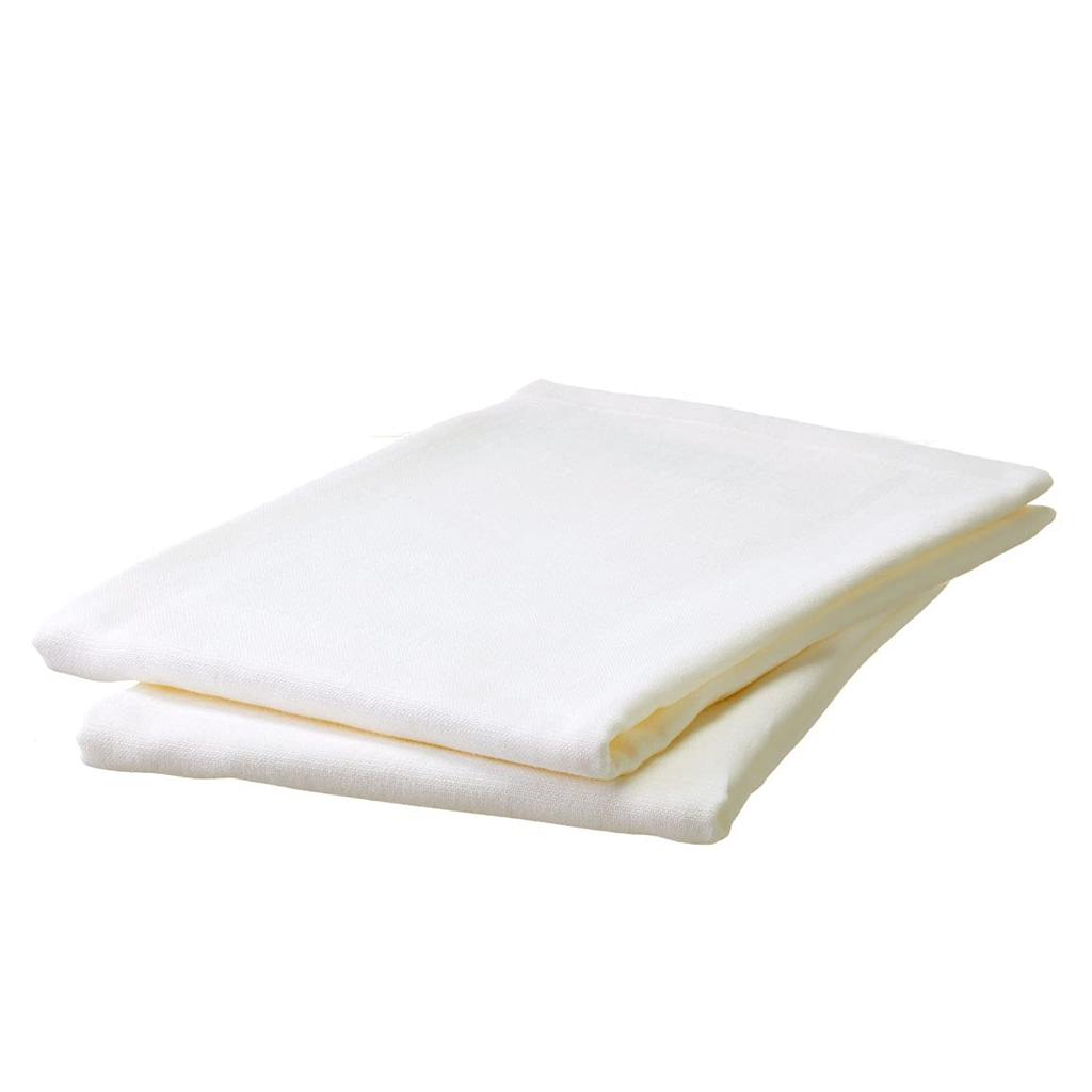 Set of 2 Gauze Bath Made In Senshu Towels 60 X 120 Double-Ply Towels, Japan, (Approx. Cm), Off-White