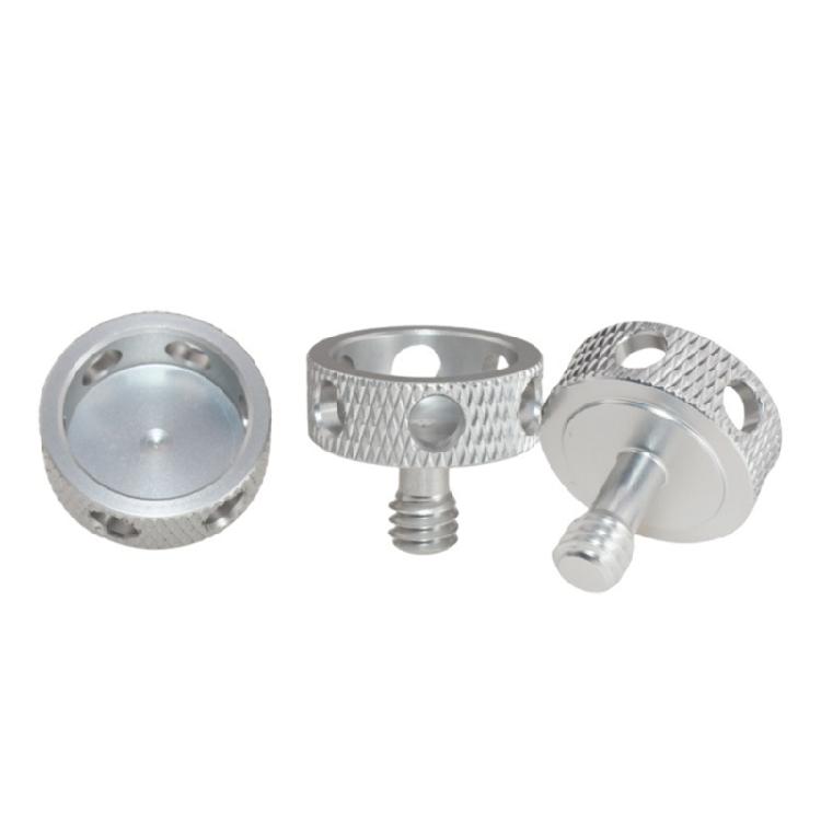 Lightweight 1/4inch Aluminum Alloy Screw Tripod Head Adjustment Screw for Securing Camera Tripod Heads and Photography