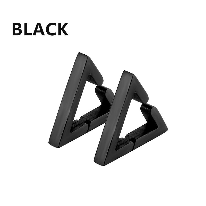 1 Paar Gothic Fake Ohrclip Creolen für Männer und Frauen Edelstahl Schmerzlos Nicht Piercing Fake Ohrringe Schmuck Geschenke