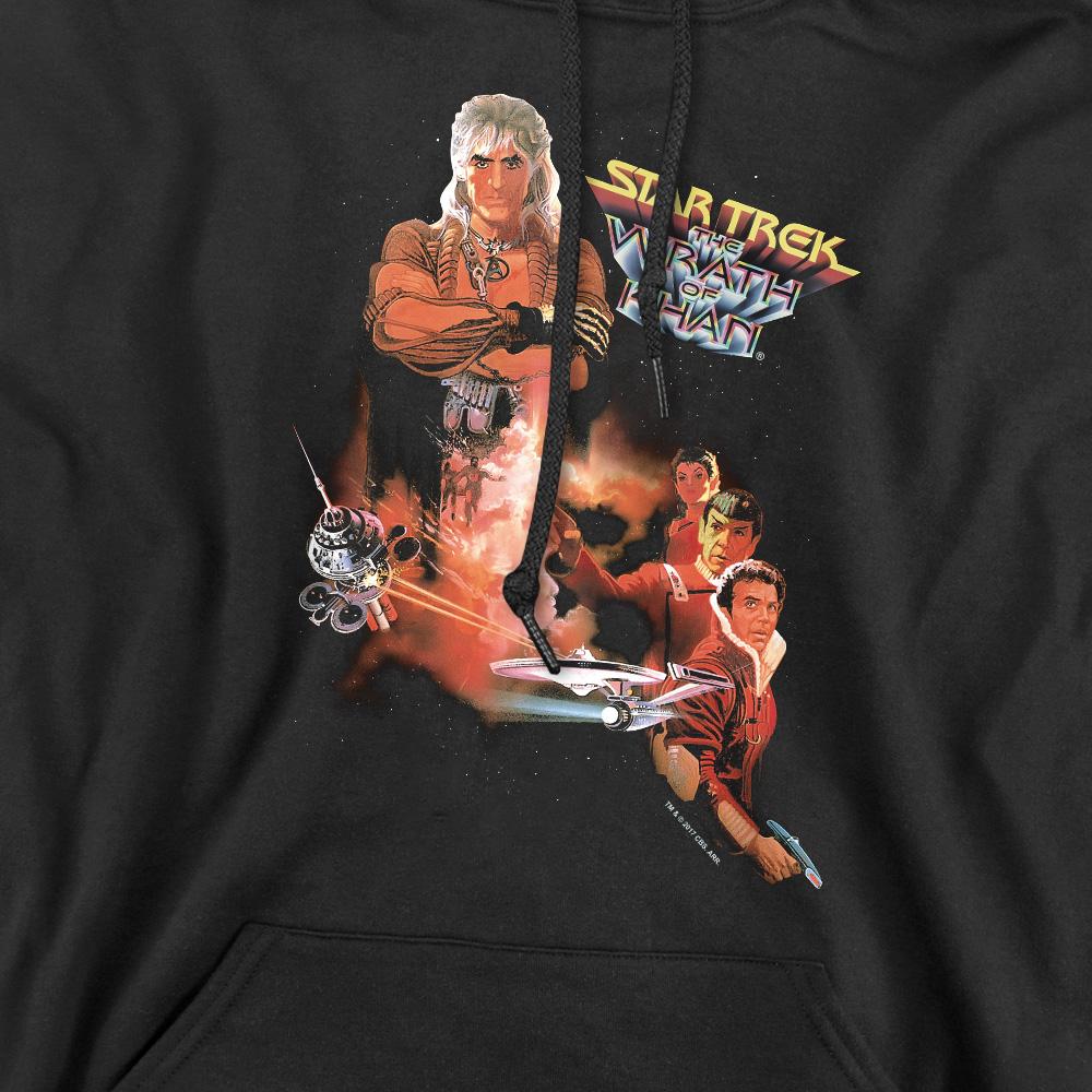 Star Trek Mens Wrath of Khan Hoodie