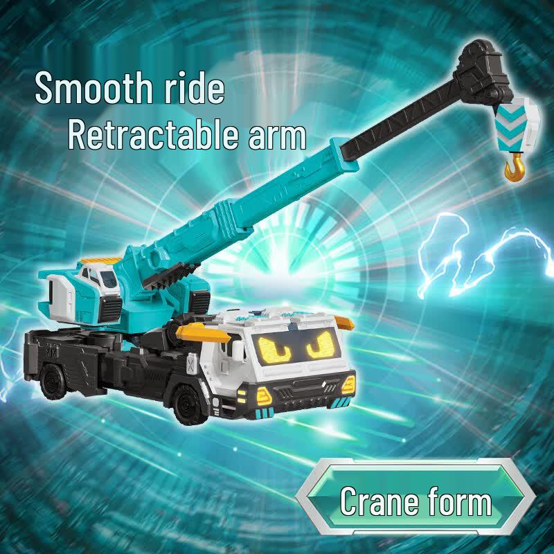 JUMPGO Card Warrior Transforming Robot Toys