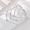 1PC Women's Fashion Tassel Light Luxury Wind Foot Chain Beach Tourism Beach Banquet Party Holiday Gift