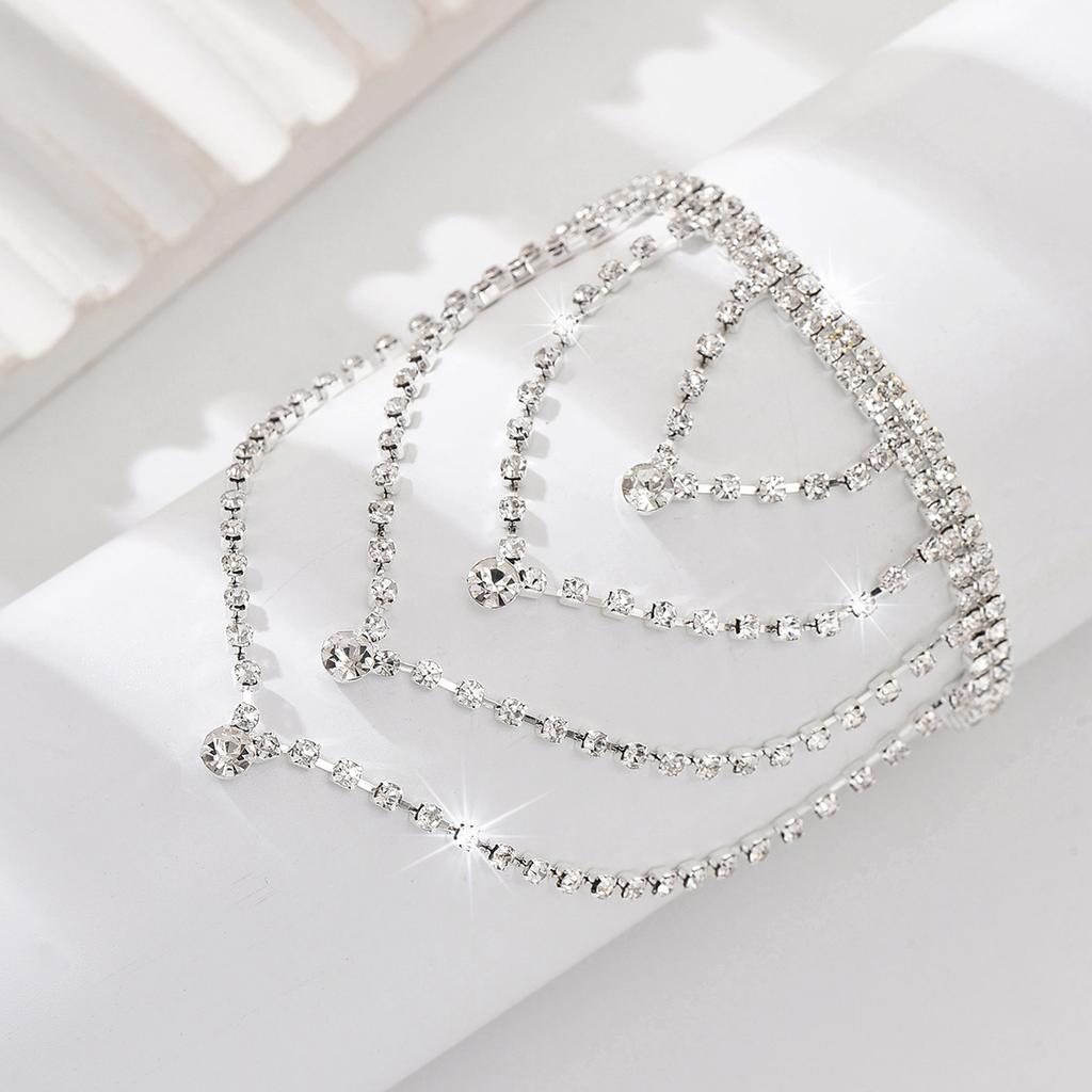 1PC Women's Fashion Tassel Light Luxury Wind Foot Chain Beach Tourism Beach Banquet Party Holiday Gift