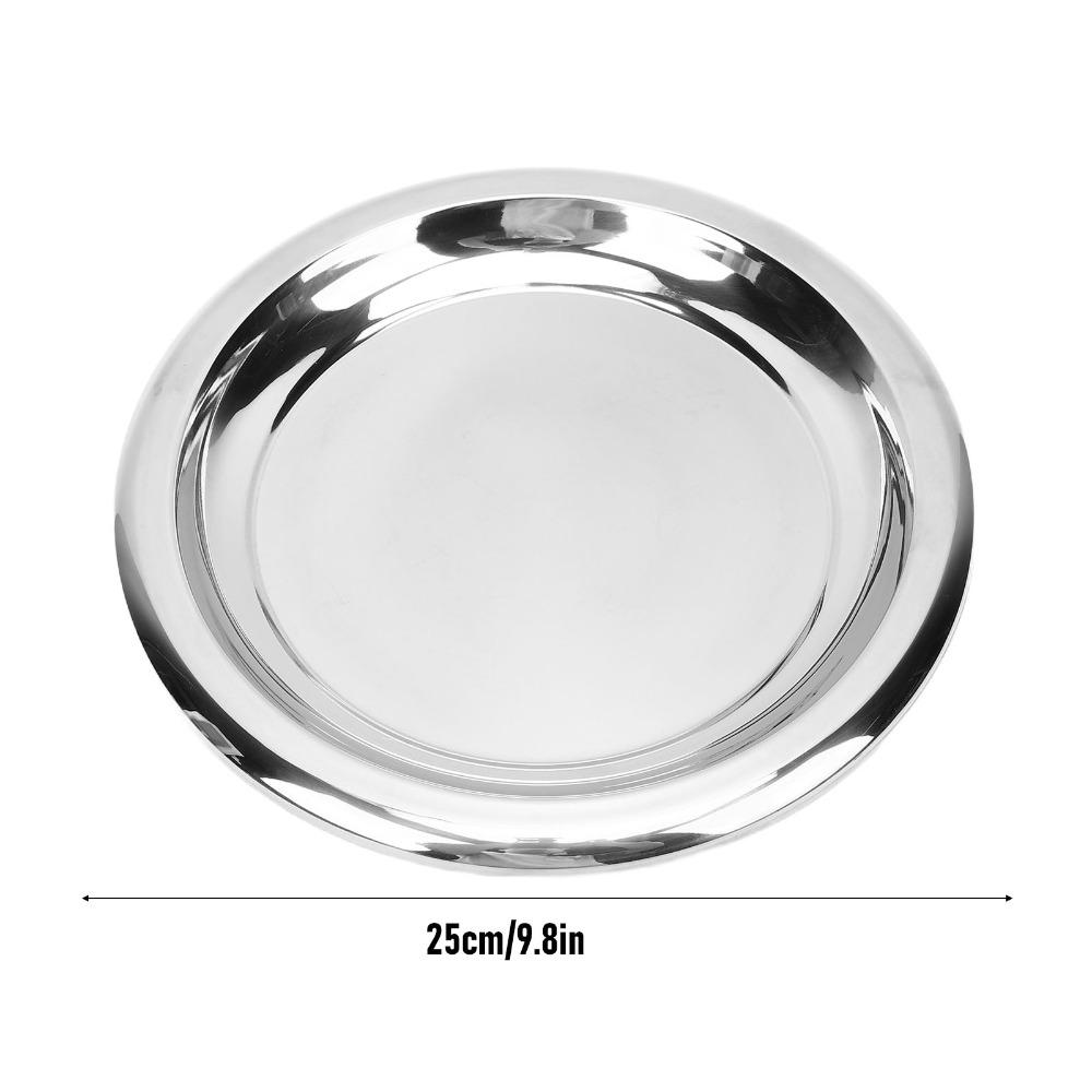Raised Anti Spill Serving Tray Smooth Display Plate Easy To Clean Food Platter For Drinks