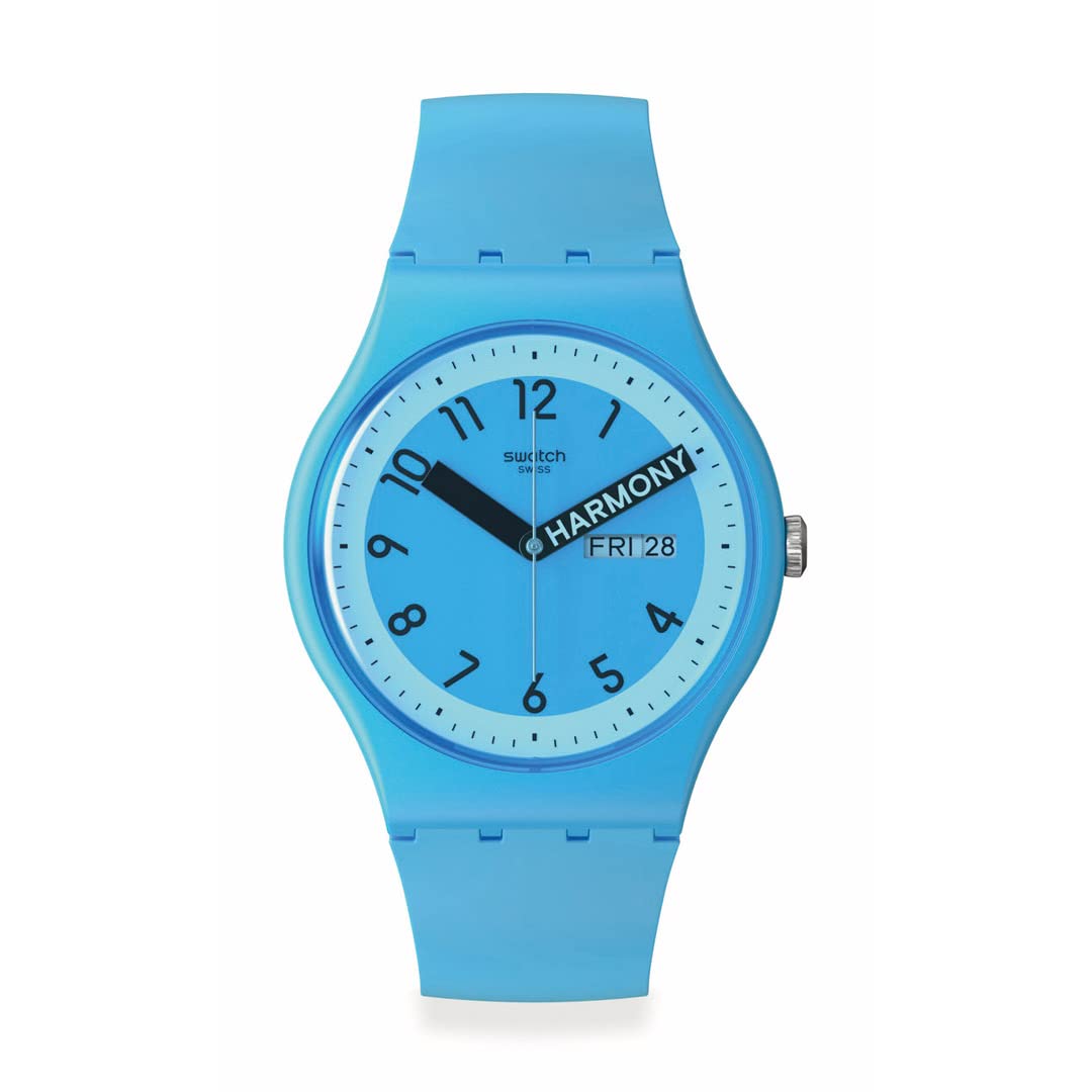 

Часы PROUDLY BLUE NEW GENT SO29S702 Blue [Swatch] синий