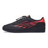 Reebok Club C Serie Vielseitig Bequem Klassisch Langlebig Low-Top Sneakers Herren-Sneakers Schwarz Rot 100034257