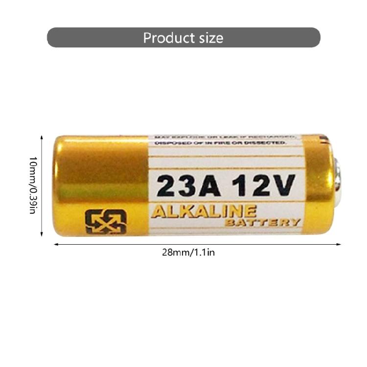 12V A23 Alkaline Battery 5/10/15/20PCS For Remote Control Door Bells Toy Wireless Devices And Home Accessories