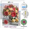 5D Diamond Painting Potted Flowers DIY Diamond Embroidery Rhinestone Home Decoration