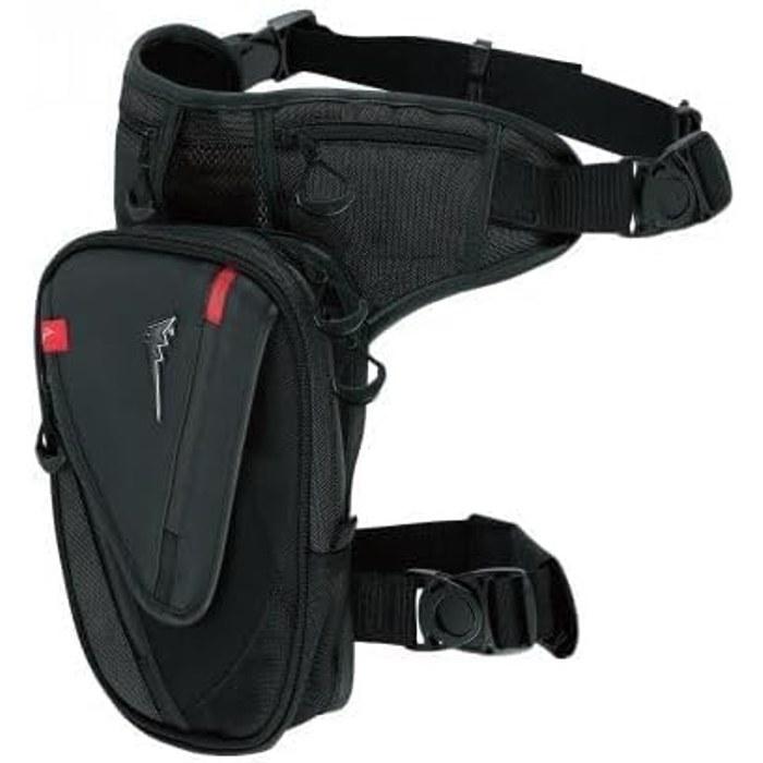 KUSHITANI K3602 Leg Bag Black H250mm/W180mm/D55mm