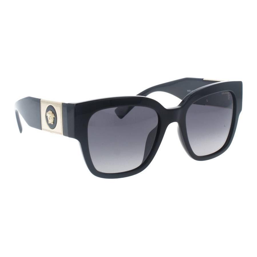 

Versace Mirror Leg Decoration Plastic Square Sunglasses Women sunglasses Black VE4437U-GB1/T3-54-20 Basic Packaging