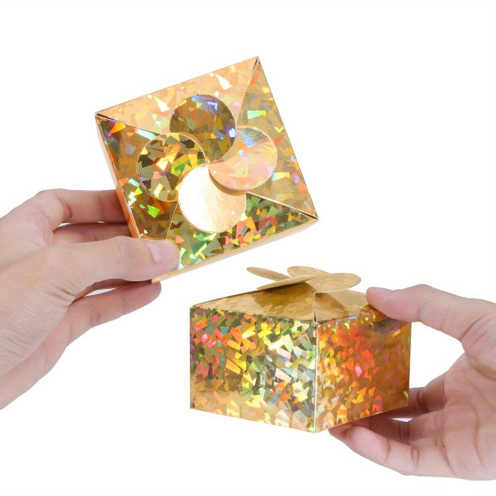 25 Stück Kleine Bunte Faltbare Geschenkboxen Partygeschenkschachteln Papier Seifenschachteln Geschenkverpackungsschachteln Schmuckschachteln Handgemachte Schmuckseife Hochzeitsfeier Geschenke