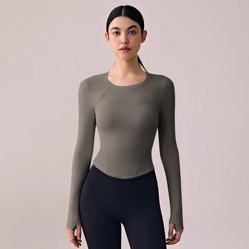 

SUKE Women s Long Sleeve Fitness T-Shirt L