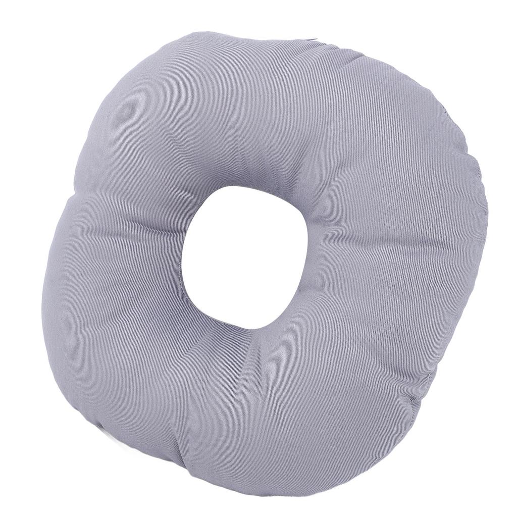 Ear Side Sleeping Pillow Cotton Linen Pillowcas Reduce Ear Friction Soft Large Opening Donut Ear Pil