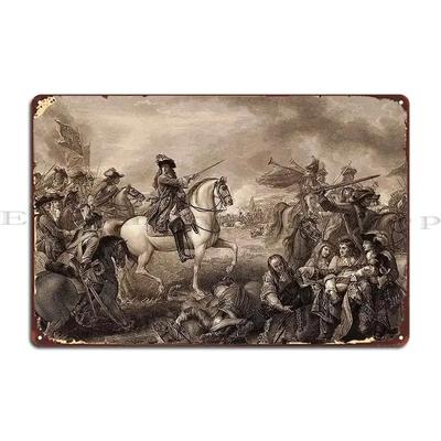 King William Iii Battle Of The Boyne Metal Plaque Poster Painting Print Custom Kitchen Create Tin Sign Poster