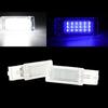 CANbus White Blue For Seat Ateca Alhambra Skoda Superb Rapid VW Passat B6 B7 Golf 5 6 Caddy LED Footwell Light Glove Box Lamps