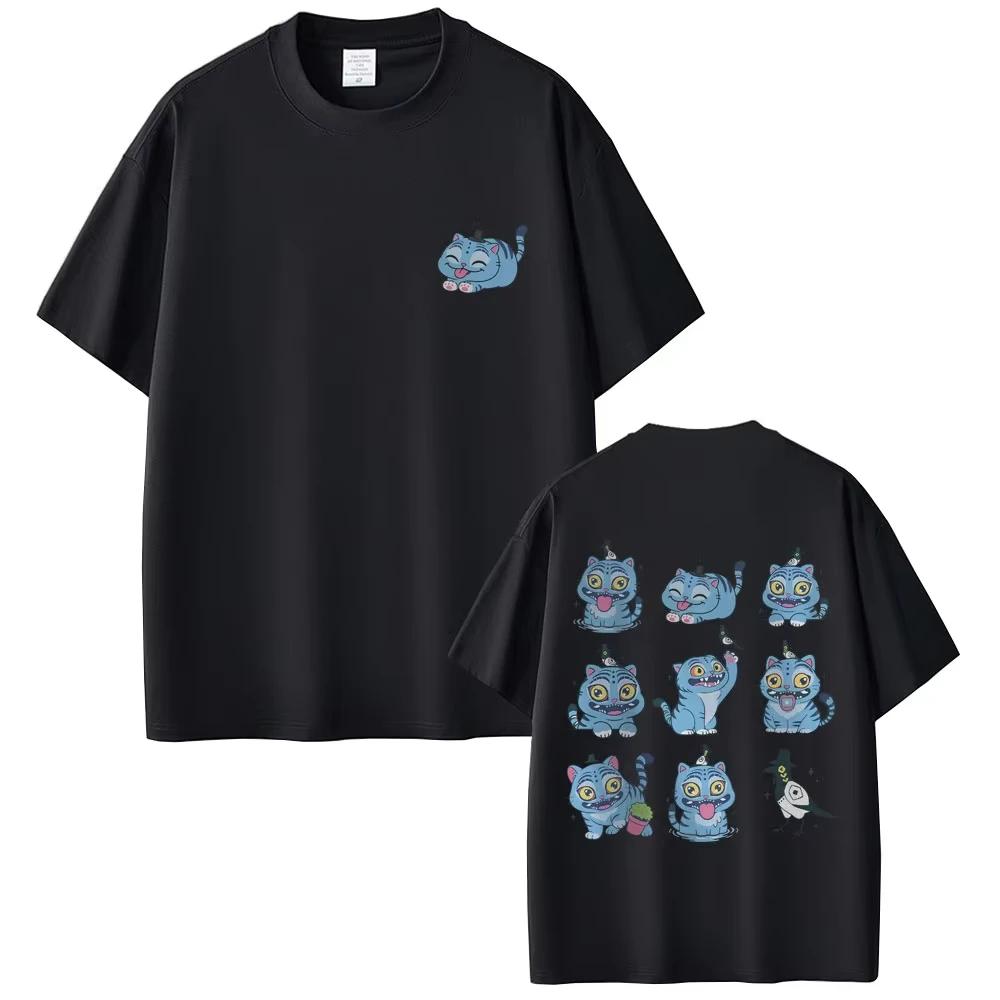 Film KPop Dämonenjäger T-Shirt Rumi Mira Zoey T-Shirts Saja Boys T-Shirt Derpy Tiger T-Shirts Herren Damen Mode Freizeit T-Shirt