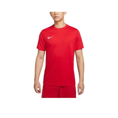 Dri-Fit Park VII Comfortable Soft Fashionable Versatile Solid Color Short Sleeve Basketball Shirt Men Tops University-Red IB8640-657