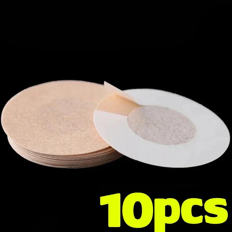 10-200 pezzi Adesivi Copricapezzoli Nastro Solleva Seno per Donna Pasties Invisibili Autoadesivi Imbottiture per Reggiseno Usa e Getta Patch per Petto