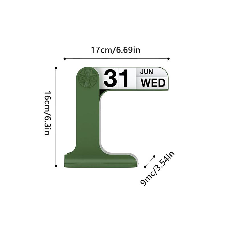 Pagină cu calendar de birou Flip Desk Calendar Creativ, simplu, pentru decorare a casei, pagină care se întoarce Ornament pentru masă în picioare Articole de birou