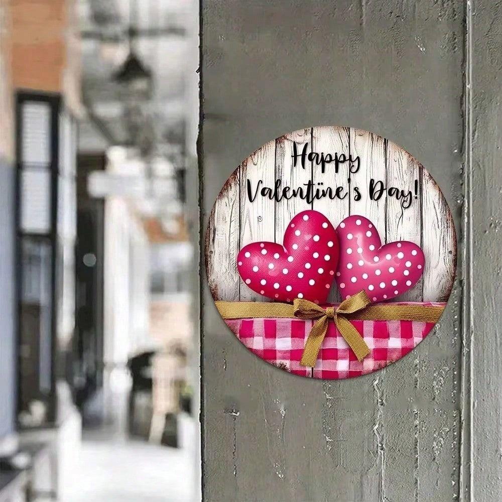 

**Title:** Vintage Metal Tin Sign 8x8 Inch Wall Decor Valentine Gift **Keywords:** Metal Poster, Wall Art, Home Decoration, Retro Plate