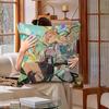 Lynae Mornye Pretty Anime Pillow Cushion Cover Pillowcase Living Room Sofa Home Decor Customized