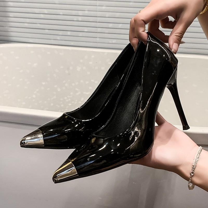 Fashion Spring New Brand Women Pumps Shoes Fashion Ladies Elegant Outdoor Dress Single Shoes Thin High Heel Party Pumps Zapatos Mujer