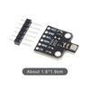 Bme688 Temperature Humidity Sensor Module 8 Environmental Sensor Module Temperature/Humidity/Pressure/Gas 4 In 1 Sensor I2C