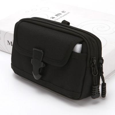 Marsupio tattico con portamonete, marsupio casual impermeabile, marsupio per telefono da 6,5 pollici