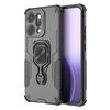 For Oppo Reno14 Pro 5G (Global) Case Rotatable Ring Kickstand PC+TPU Shockproof Phone Cover