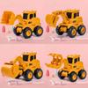 Childrens Pressing Sliding Construction Vehicle With Pushback Function For Kids Educational Play