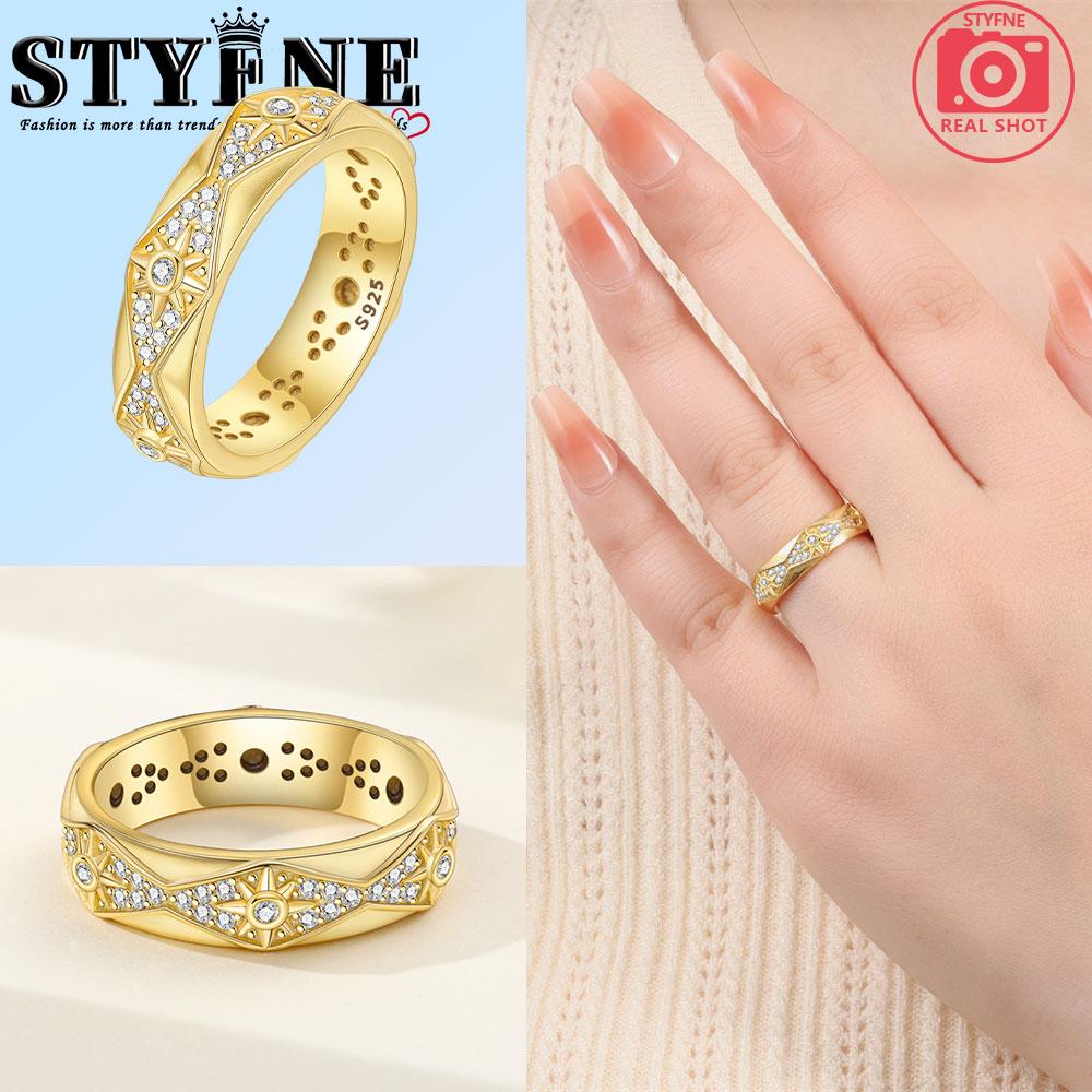 

Copper Metal Authentic Original Golden Water Ripples Ring Women s Anniversary Perfect Gift Engagement Rings Designed For Women Mens High Quality Fine 9