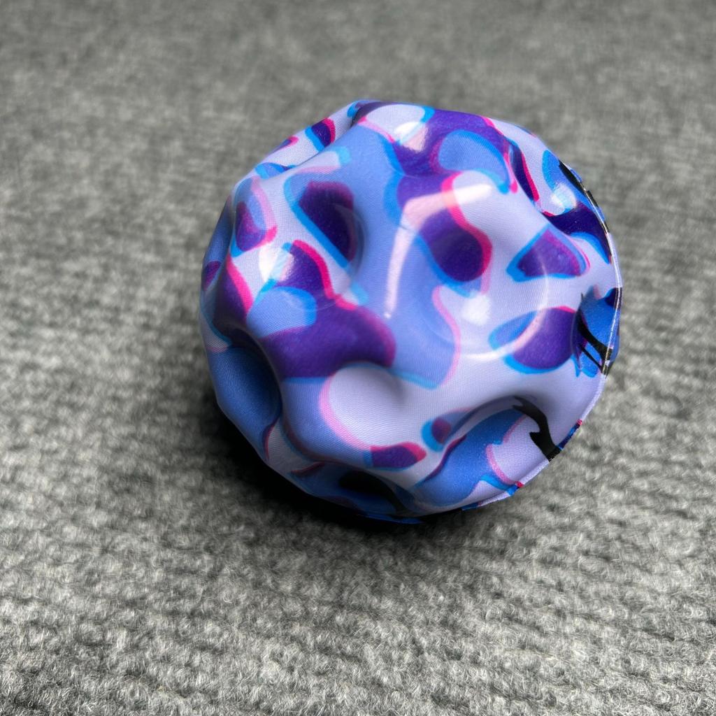Moon Shaped Pu Foam Bouncy Ball Stress Relief Fidget Toy Soft Anti Stress High Bouncing Ball Squeeze Toy Kids Outdoor Sport Game