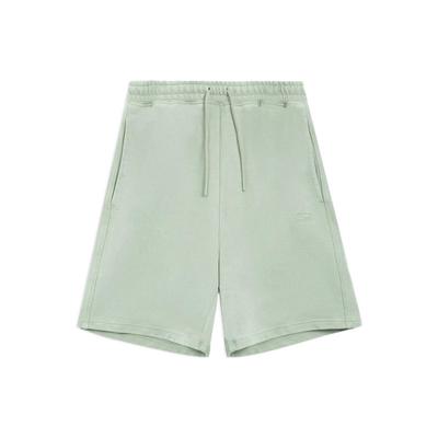 Sports Lifestyle Drawstring Elastic Waist Casual Shorts Men Bottoms Desert-Green AKSS315-5