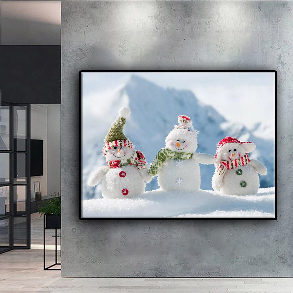 Diamond Embroidery Christmas Tree Santa Snowman 5D DIY Diamond Painting Cross Stitch Rhinestone