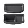 2pcs Seat Storage Bin Front Under Seat Organizer Tray for Y L Container Box Automotive Interior Accessories Black