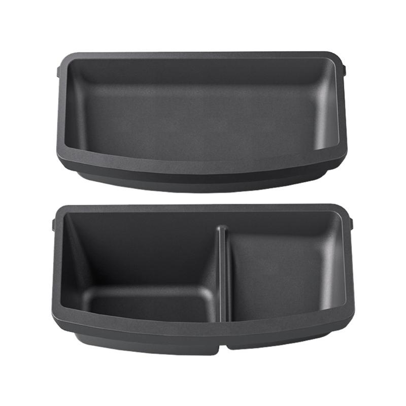 

1 Pair Front Under Seat Organizer Tray for Y L Seat Storage Bin Container Box Waterproof Easy Setup Auto Accessory 1