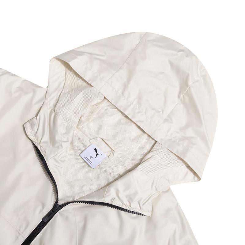 Puma Windproof Loose Fit Hooded Zip Jacket With Drawstring Cuffed Pants Casual Sports Set Men Set 687540-87+682928-01