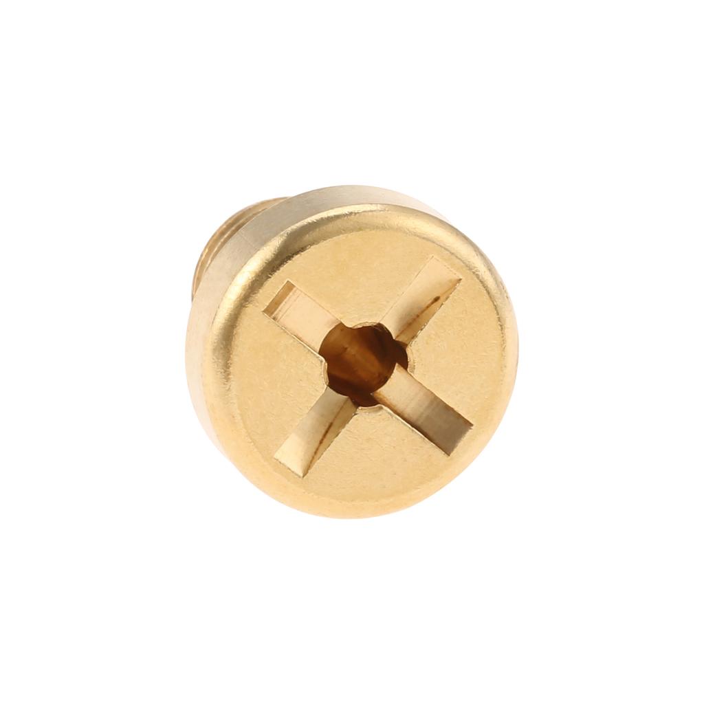 1Pc Brass Car Coolant Water Tank Expansion Drain Screw Plug 17111712788 11537793373 for BMW 128i 135i 318i 318ti 320i X5 X6 Z4 Oil Drain Plugs 3
