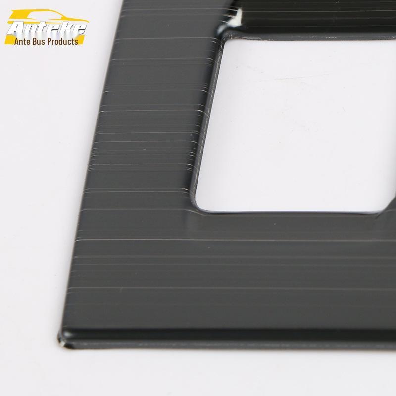 Compatible with 19 Polo models, Polo headlight control brightness ring and switch adjustment trim sticker.