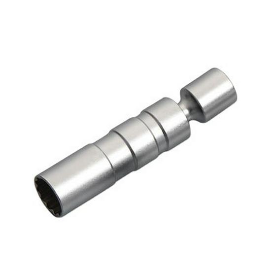 Universal 12-Point Magnetic Spark Plug Socket Wrench for BMW, Mercedes-Benz, Nissan - 14mm & 16mm Removal/Installation Tool